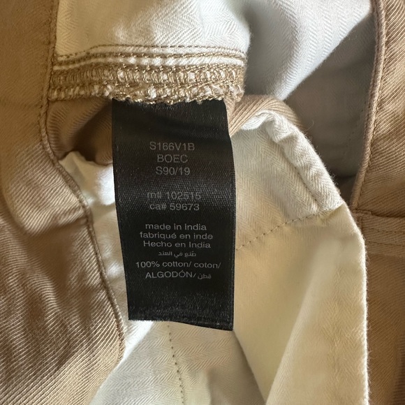 John Varvatos Men's Khaki Shorts - Picture 4 of 5